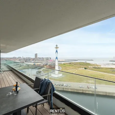 Lange Nelle Seaview - Unique With Views Of The Sea And Lighthouse Apartmán Ostende