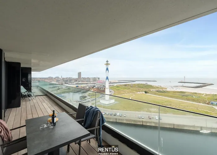 Lange Nelle Seaview - Unique With Views Of The Sea And Lighthouse Apartmán Ostende