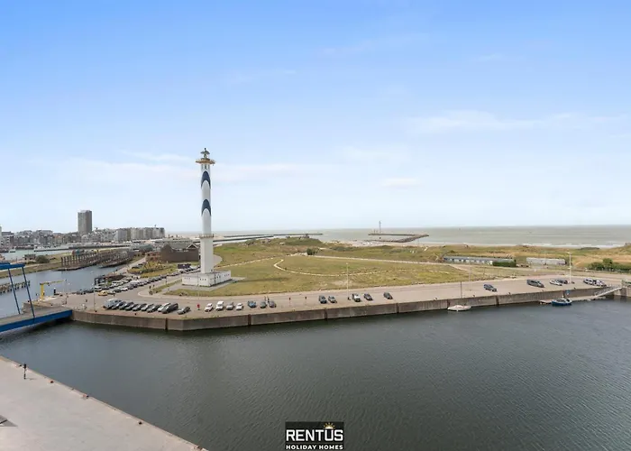 Lange Nelle Seaview - Unique With Views Of The Sea And Lighthouse Apartmán Ostende