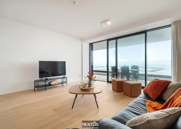 Apartmán Lange Nelle Seaview - Unique With Views Of The Sea And Lighthouse Ostende